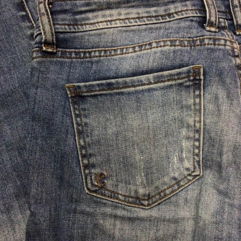 Kut From the Kloth Catherine Slim Boyfriend Distressed Jeans - Size 4 Petite - Picture 12 of 12